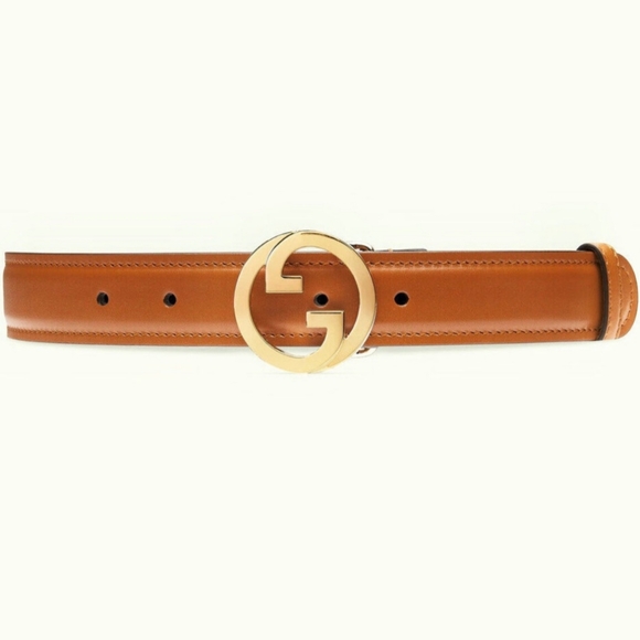 Gucci Ciny Lux belt Blondie cognac sz 85 **Read Details ** - Picture 11 of 13
